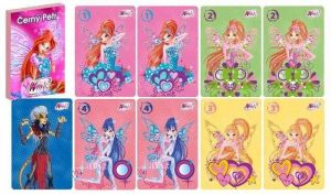 AKIM karty Černý Petr "Winx" magic