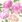 Ubrousky DAISY L (20ks) Romantic Peonies on White Wood