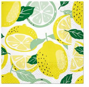 Ubrousky PAW Dekor L (20ks) Tasty Lemons