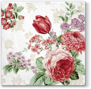 Ubrousky PAW Dekor L (20ks) Mysterious Roses