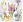 Ubrousky PAW TETE L (20ks) Iris with Butterfly
