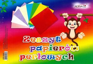 Barevné papíry B5/8 ks perleťové 110g