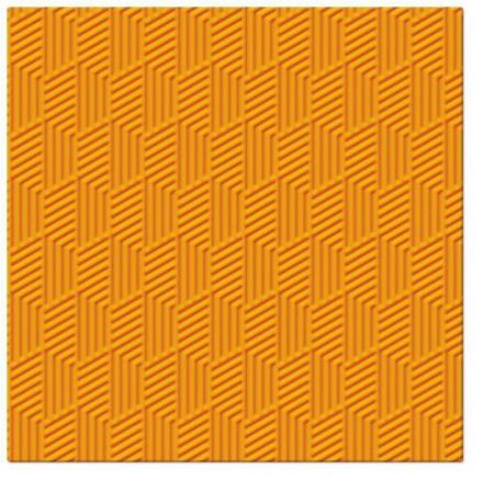 Ubrousky PAW Dekor INSPIRATION TEXTURE (20ks) Inspiration Texture (orange)
