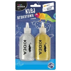 DRF KIDEA lepidlo s brokátem 2 x 40g zlaté, stříbrné