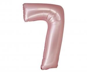 GD balónek fóliový 76cm "7 " růžový