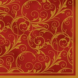 Ubrousky MAKI L (20ks) Red & Gold