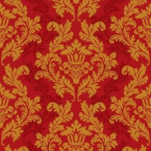 Ubrousky MAKI L (20ks) Red & Gold Wallpaper