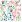 Ubrousky PAW Dekor L (20ks) Multicolored Flowers
