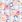 Ubrousky DAISY L (20ks) Pink Roses on Blue Stripes