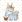 Ubrousky DAISY L (20ks) Sweete Unicorn with Pastel Dots