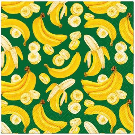 Ubrousky PAW Dekor L (20ks) Banana Forever