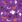 Ubrousky DAISY L (20ks) Halloween Graphic on Purple