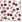 Ubrousky PAW Dekor L (20ks) Cherries Pattern
