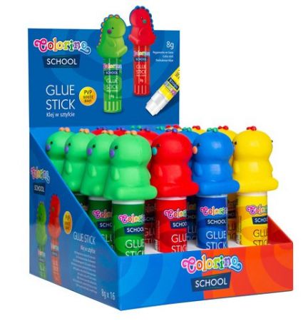 Colorino lepidlo 8g tyčinka DINO /16/