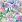 Ubrousky PAW Dekor L (20ks) Purple Delight