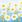 Ubrousky DAISY L (20ks) Lovely Marguerites on Blue