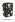 Penál 3 zipy Jumper DAISY BLACK - vybavený