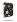 Penál 1 zip Clipper DAISY BLACK - prázdný