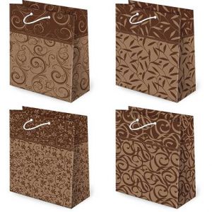 Papírová taška PAW s.c. T2K sestava 129 Kraft