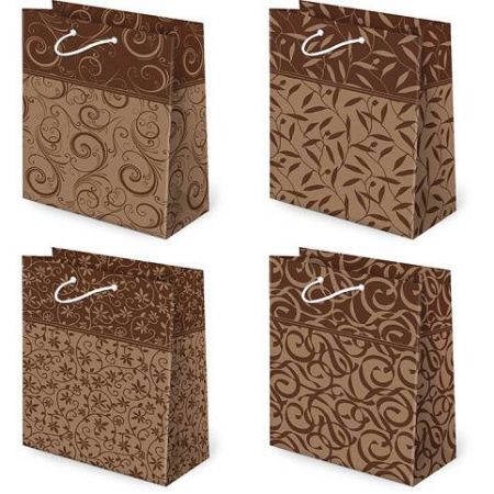Papírová taška PAW s.c. T2K sestava 129 Kraft