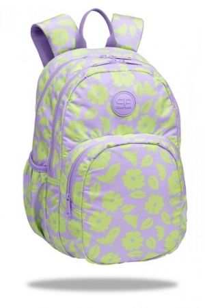 Studentský batoh Rider 16" FLORES LILA