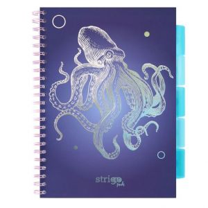 Blok A4/100l 80g Chbotnice s boční spirálou s rozřaďovačem