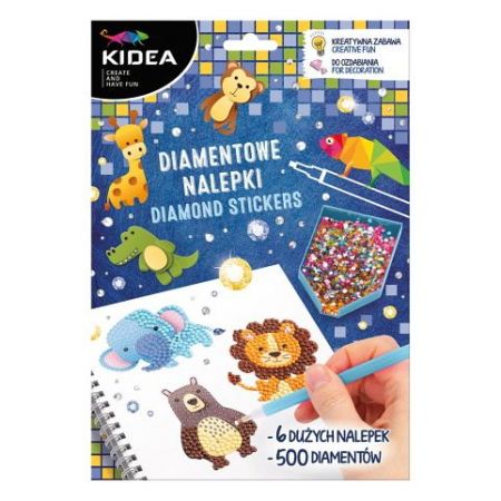 Diamantové samolepkování - ZOO