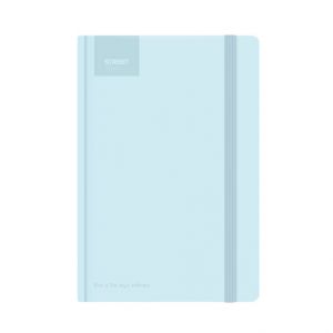 Blok MEMORIES A5 linka - Blue s gumou