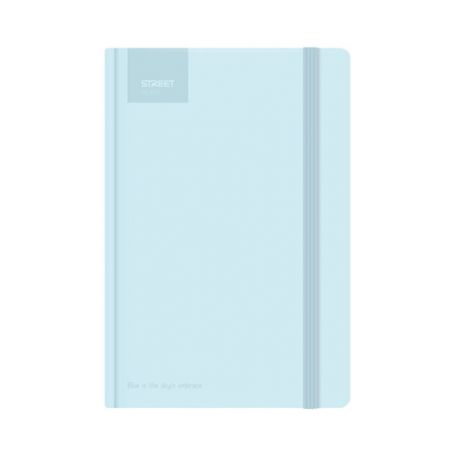 Blok MEMORIES A5 linka - Blue s gumou