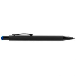 Propiska metal Talin Black soft touch černo-modrá