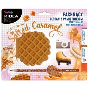 Památník voňavý Slaný Keramel s tužkou a pryžemi
