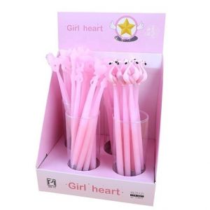 Gelová tužka Girl Heart balení Silicon