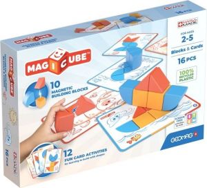 Geomag Magicube Blocks&amp;Cards 16 dílků