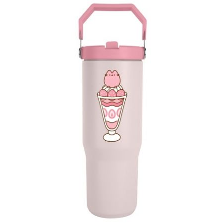 Pusheen cestovní hrnek s uchem