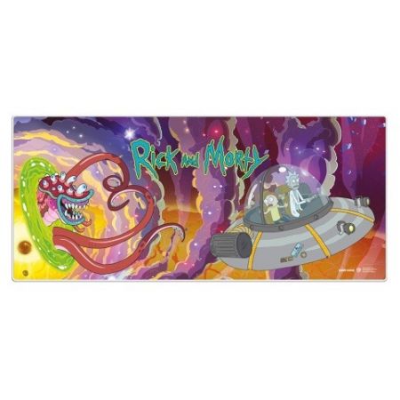 Rick a Morty herní podložka 90 x 40 cm