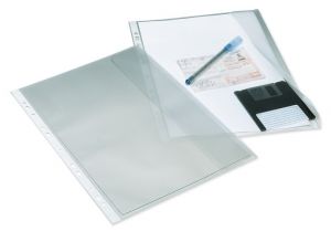 Bantex - Obal prospektový A4 Bantex, boční klopa, 130 my, 10 ks