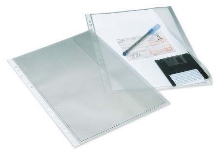 Bantex - Obal prospektový A4 Bantex, boční klopa, 130 my, 10 ks