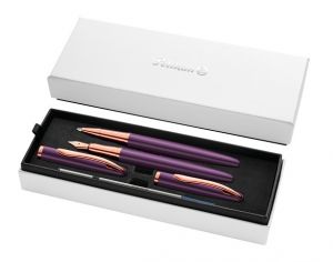 Pelikan - Pero plnicí a roller Jazz Noble fialové v boxu