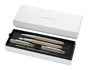 Pelikan - Pero plnicí a roller Jazz Noble béžové v boxu
