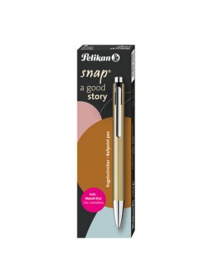 Pelikan - Pero kuličkové K10 zlaté Snap Metalic