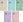 Oxford - Kniha záznamní Oxford Touch Pastel A5/96 listů, linkovaná, mix