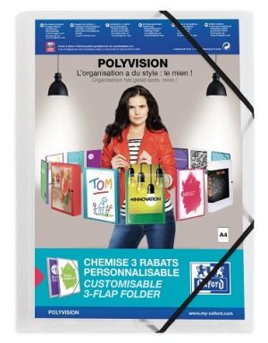 Oxford - Desky s gumou Oxford Polyvision A4