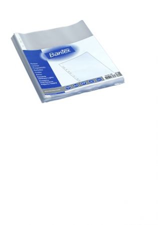 Bantex - Obal prospektový A4 Bantex, typ U, 40 my, 100 ks, čirý
