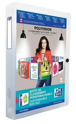 Oxford - Box na spisy Oxford Polyvision A4/4 cm