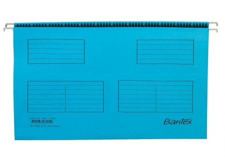 Bantex - Desky závěsné A4 Bantex,modré, karton 220 g/m2