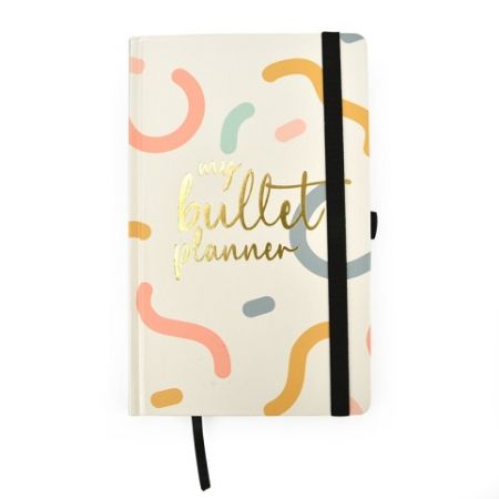 Diář týdenní nedatovaný, My bullet planner, 13 x 21 cm