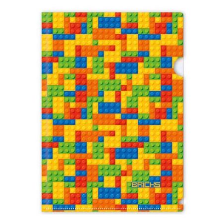 ARGUS Plastový obal L na dokumenty A4 Colour bricks 16510284