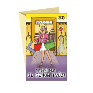 ARGUS Vtipné přání k narozeninám 20 190657-c20