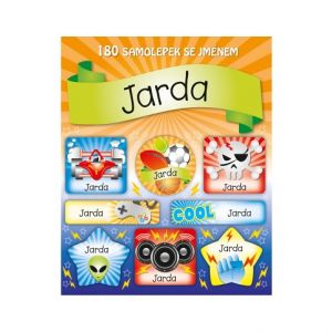 ARGUS Veselé nálepky samolepky se jménem Jarda 11140158