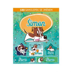 ARGUS Veselé nálepky samolepky se jménem Šimon 11140165